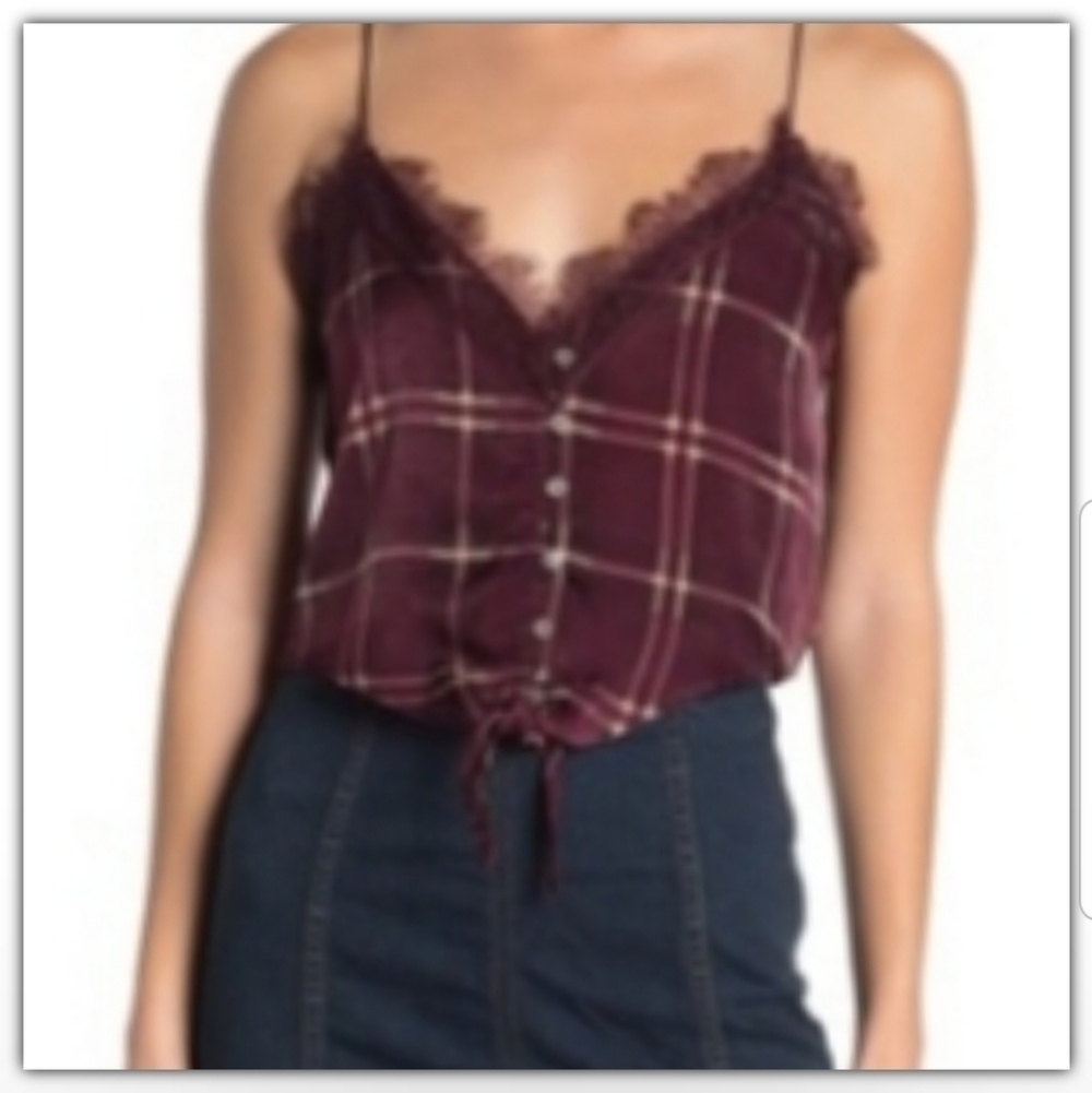 NWT Cotton on cami xs whimseygoth style with lace details